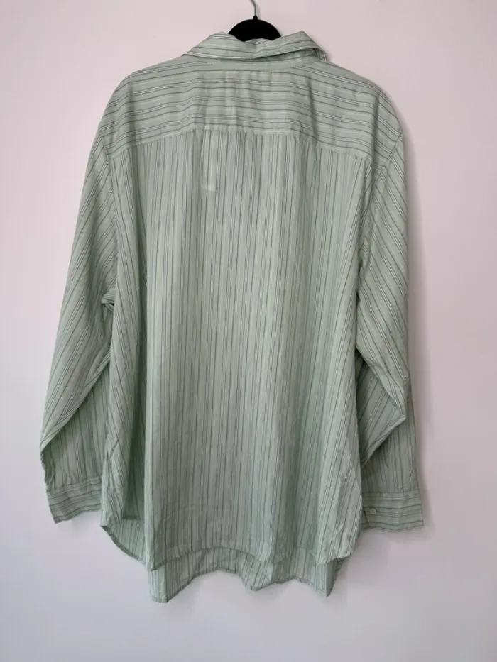 💚 Chemise rayé Vert Pastel/ Lauren-Ralph-Lauren / - photo numéro 6