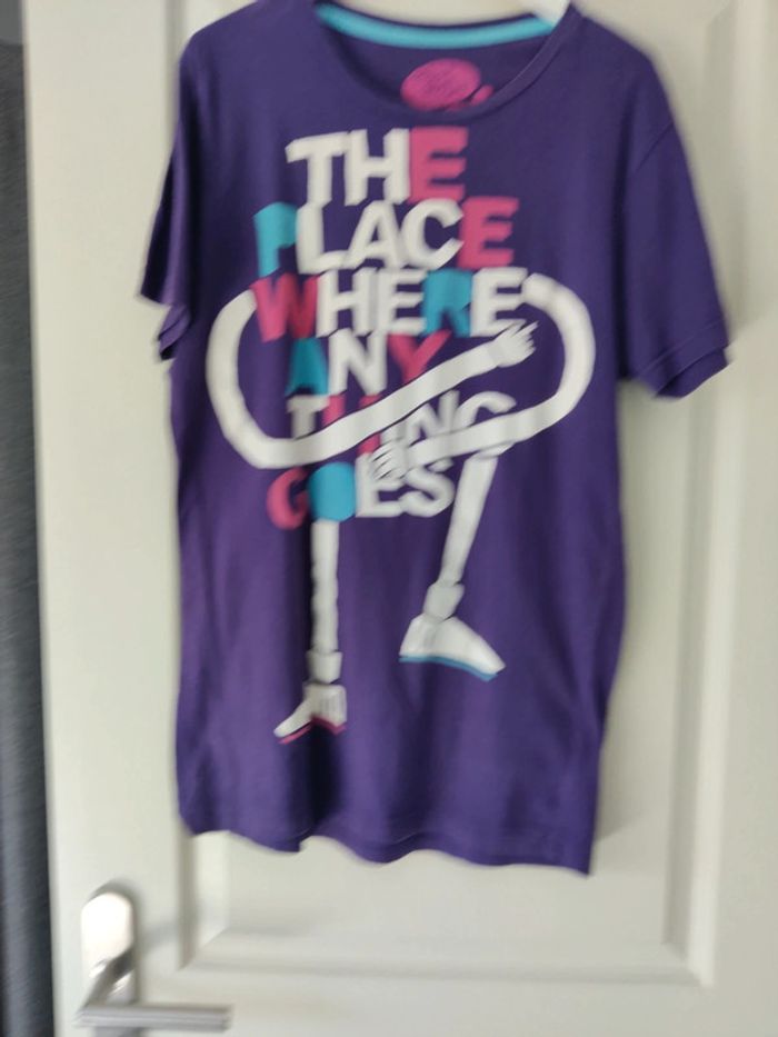 Tee shirt violet - photo numéro 3