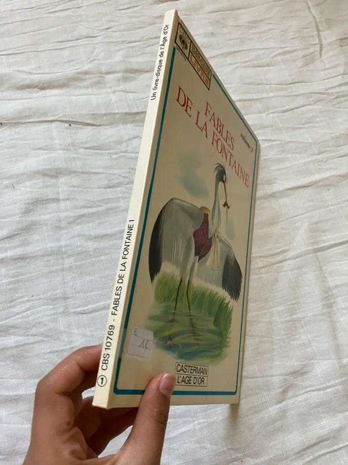 Livre disque – Fables de La Fontaine – Volume 1 - photo numéro 2
