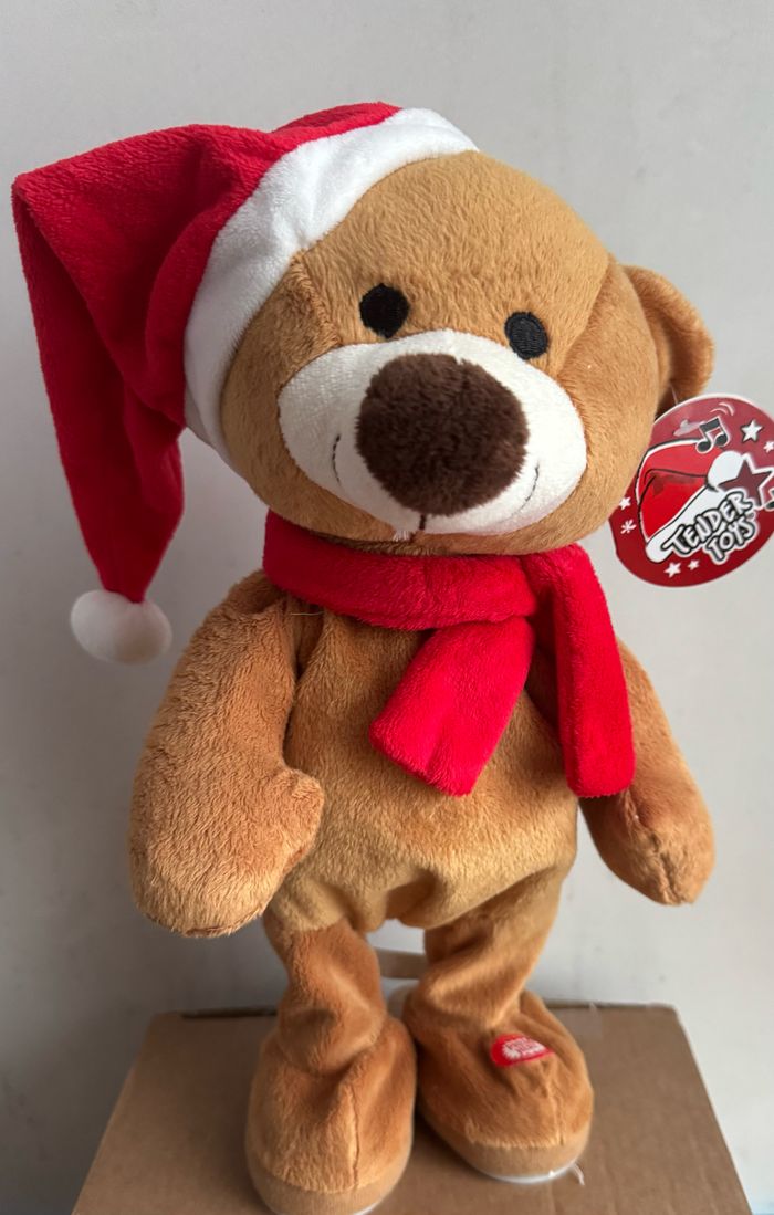 Peluche de Noël ourson