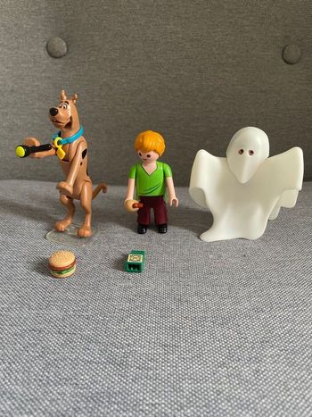 Playmobil Scooby-Doo 70287 - Scooby, Sammy et le Fantôme - Complet