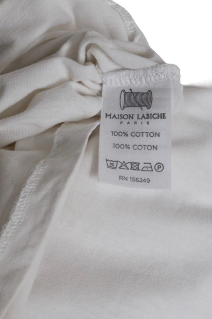 Teeshirt blanc Baby 100% coton Maison Labiche Taille S - photo numéro 5