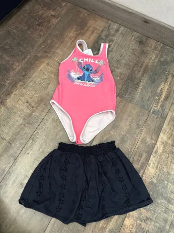Ensemble maillot de bain + jupe