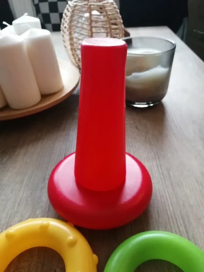 Jouets bébé "Tour d'anneaux à empiler" - photo numéro 2