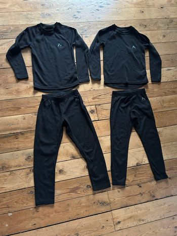 2 ensembles thermique pour le ski 5 ans Mc Kinley 