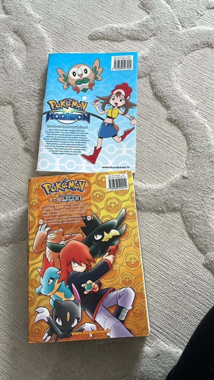 Lot de 2 mangas Pokémon - État impeccable ! - photo numéro 2
