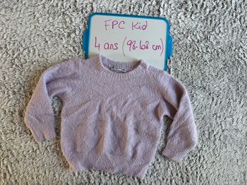 Pull tout doux 4 ans