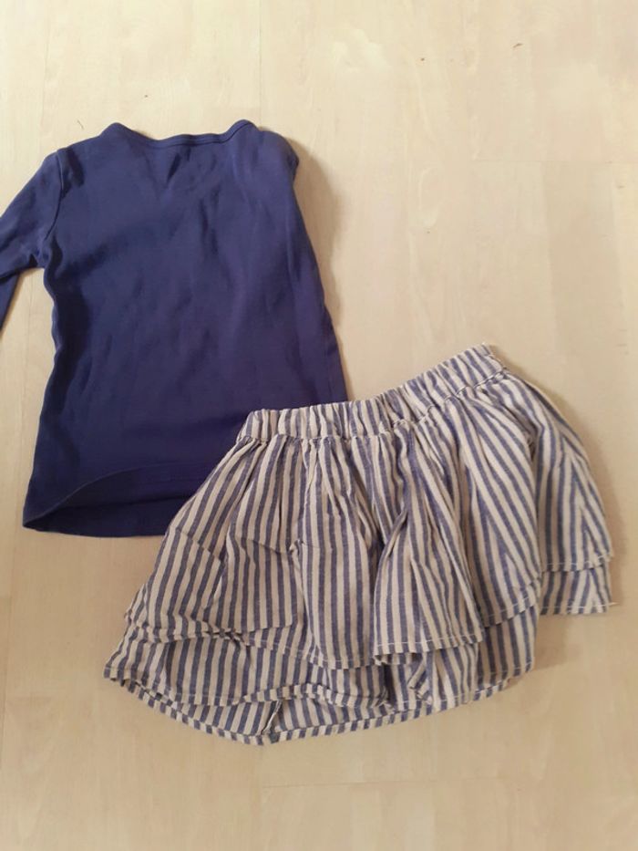 Jupe et tee-shirt 3 ans - photo numéro 5