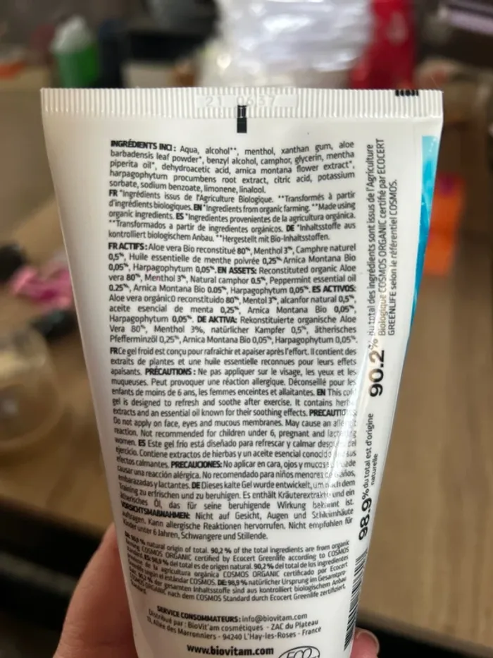 Gel corps friogel Biovit’am - photo numéro 3