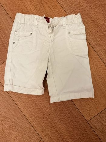 Short Chipie blanc en 4ans