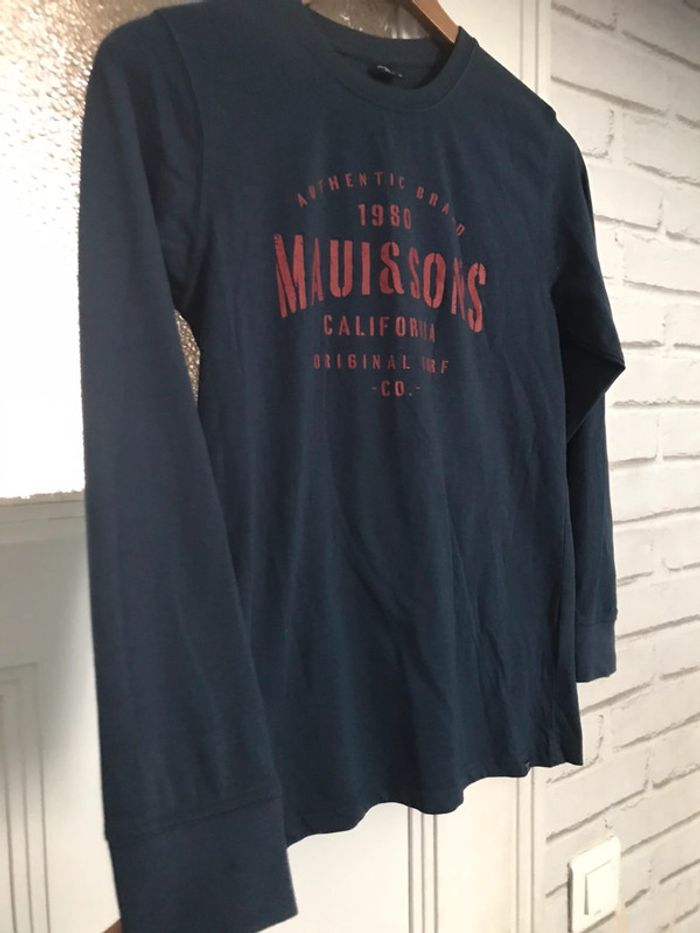 T-shirt manches longues marque Maui and sons taille 12 ans - photo numéro 14