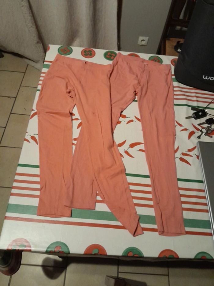 2 leggings kiabi 12 ans - photo numéro 2