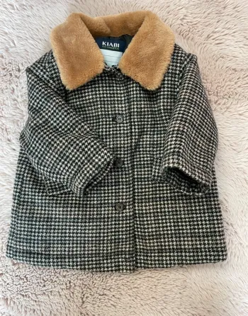 Manteau pied de poule