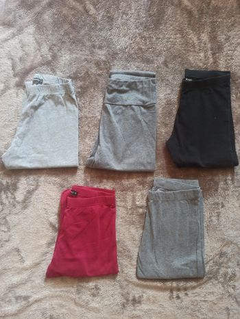 5 leggings fille