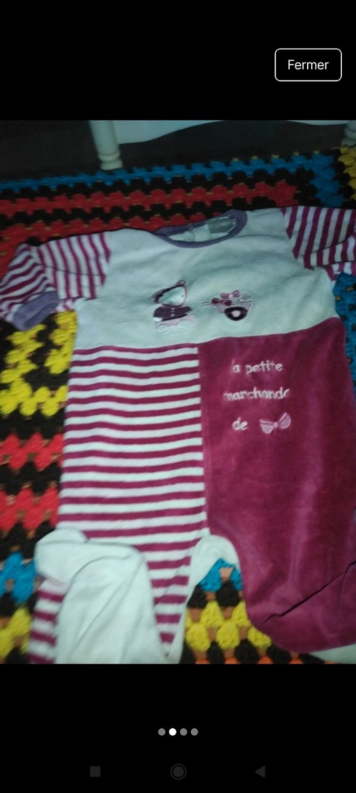 Pyjama bébé e6