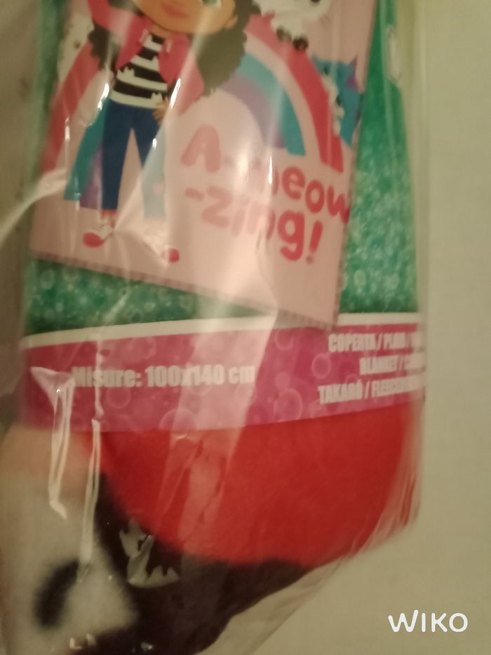 Plaid polaire gabby chat - photo numéro 3