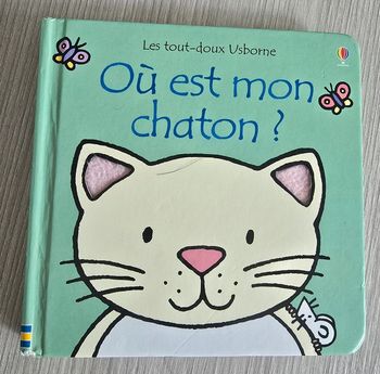 Livre tactile où est mon chaton?
