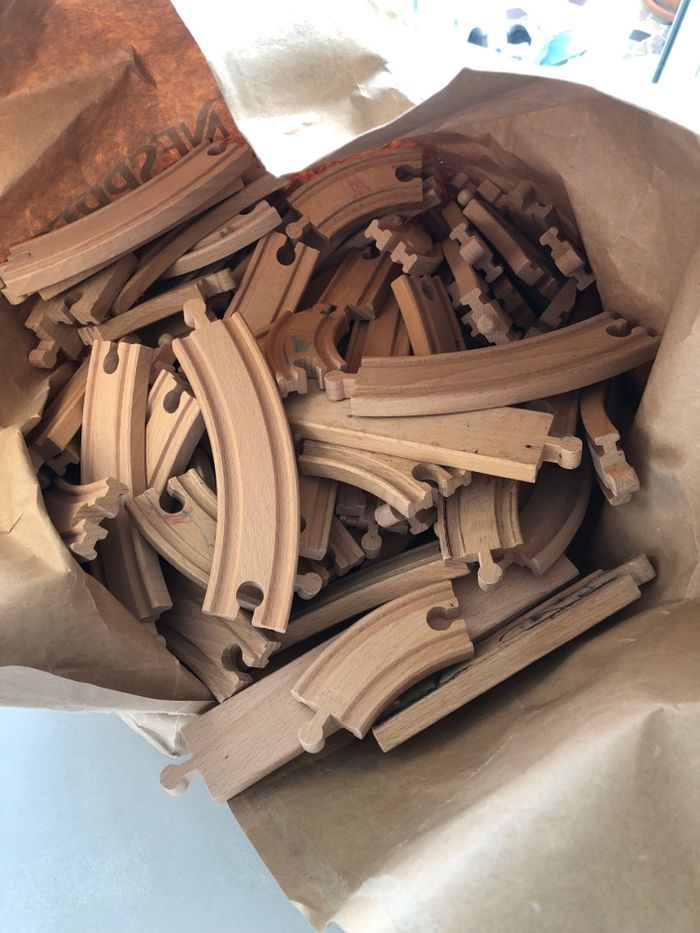 Lot de 110 rails Brio - photo numéro 2