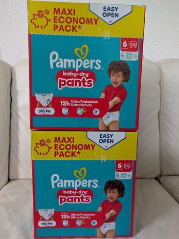 152 Pampers Baby Dry Pants taille 6