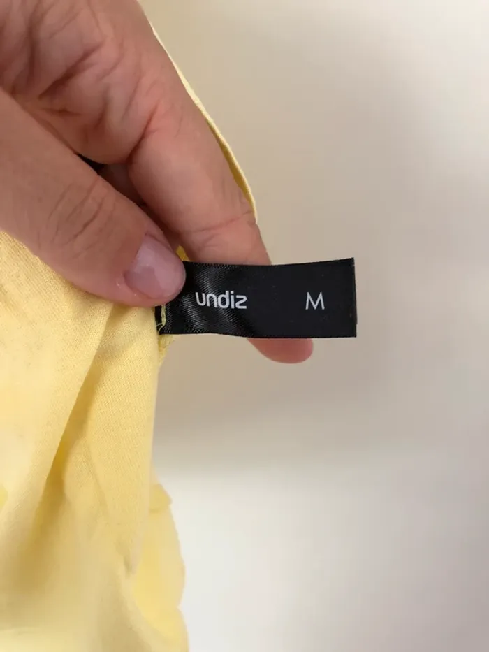 Débardeur court jaune Hawaï Undiz taille M - photo numéro 4