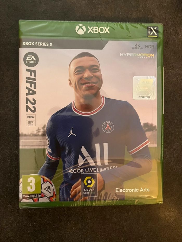Jeux Fifa 2022 Xbox series x