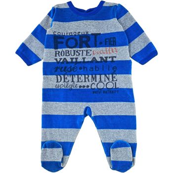 Petit Bateau - Pyjama 9 mois en velours