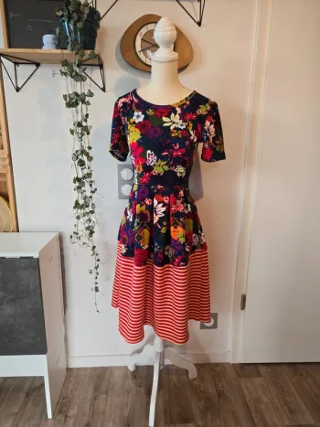 Robe colorée