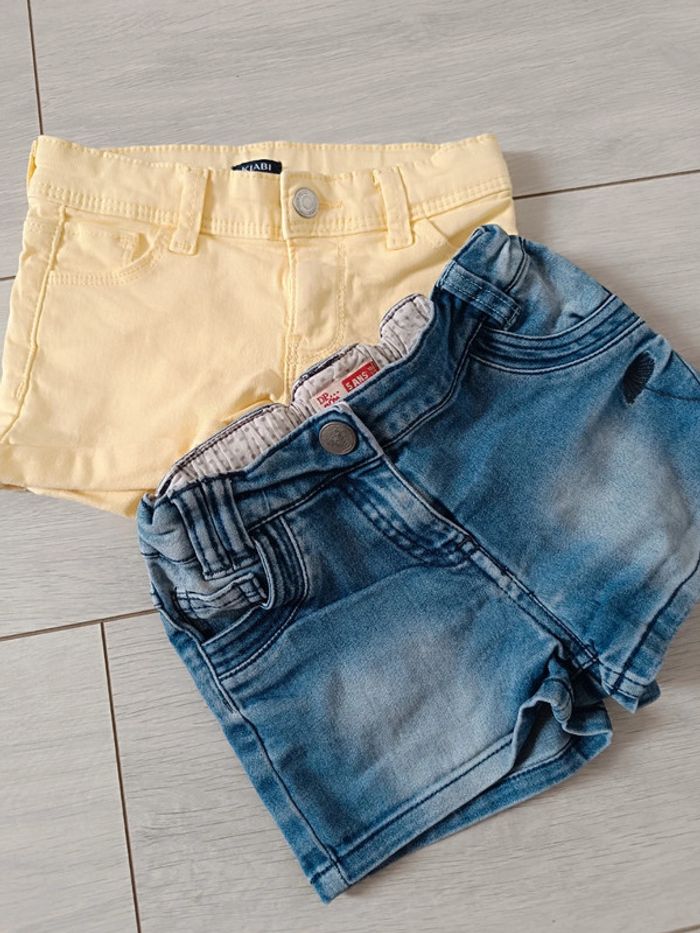 Lot 2 shorts jean