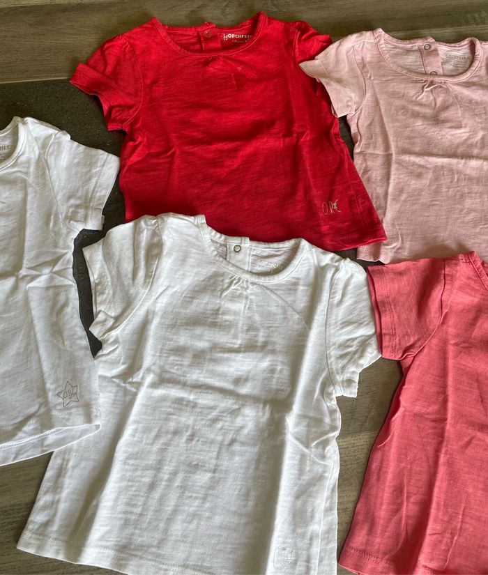 Lot de 6 t-shirts manches courtes - photo numéro 4