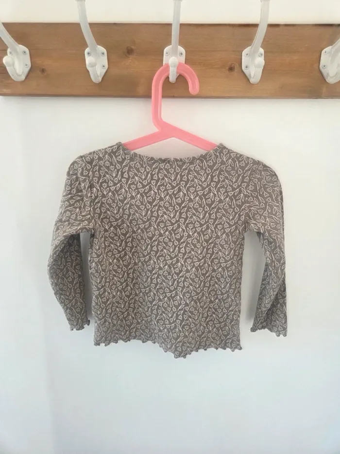 Tee-shirt manches longues 4ans tao - photo numéro 4
