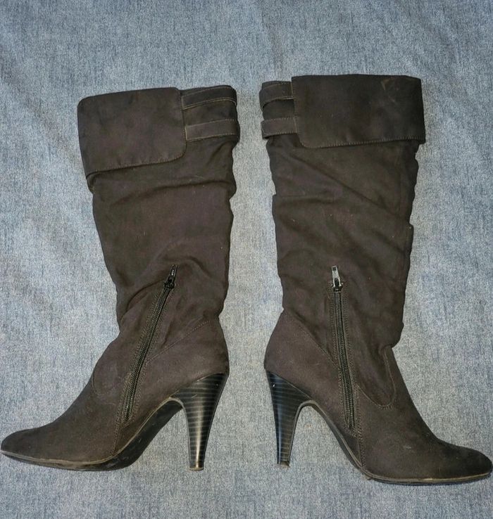 Bottes daim 36 - photo numéro 3