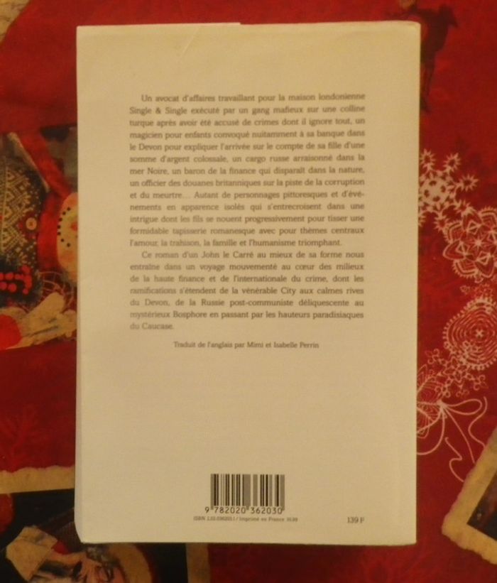 Single & Single de John Le Carré Ed. du Seuil - photo numéro 2
