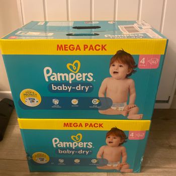 Couches Pampers - Taille 4