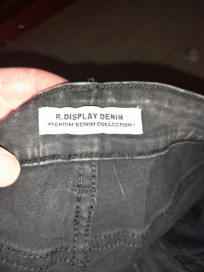 Jeans délavé skinny noir - photo numéro 11