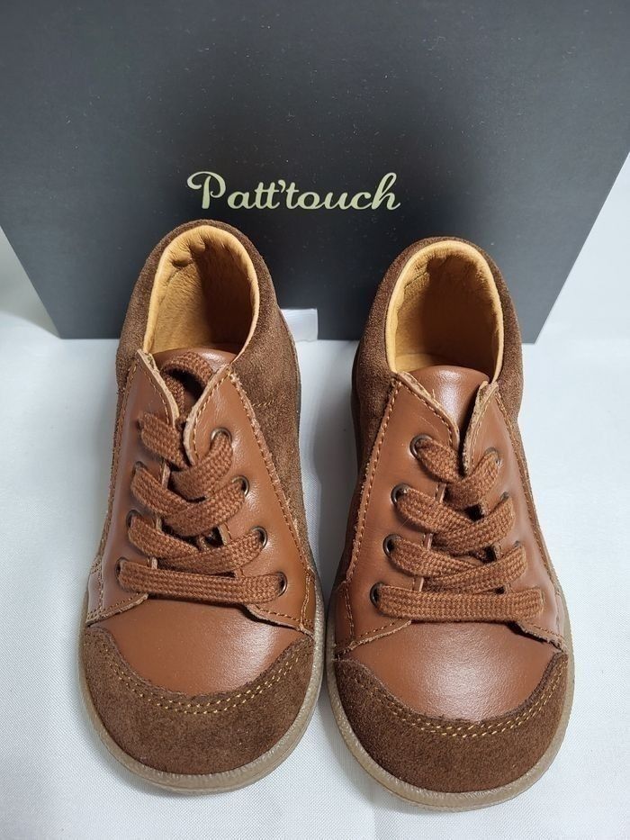 Chaussures basket garçon en cuir Point 20 Made in France 🇨🇵 - photo numéro 2