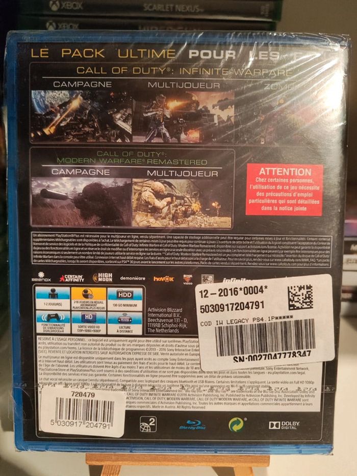 Call Of Duty Infinite Warfare PS4 neuf sous blister - photo numéro 2