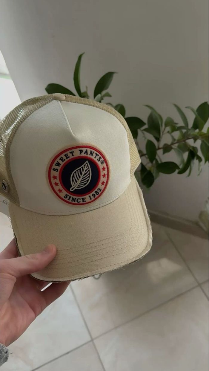 Casquette sweet pants beige