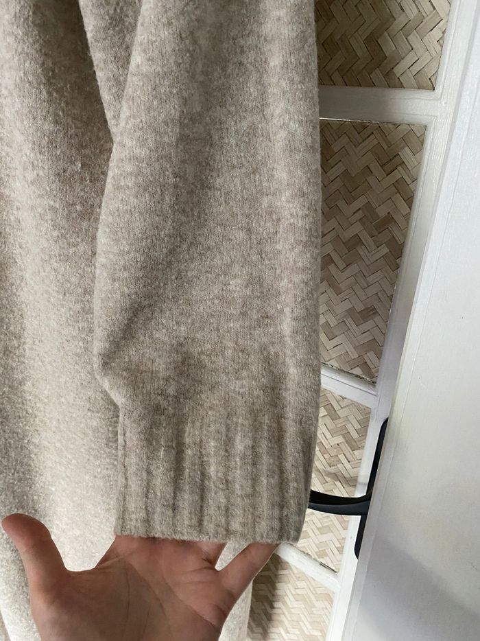 Robe Longue Beige H&M taille L - photo numéro 5