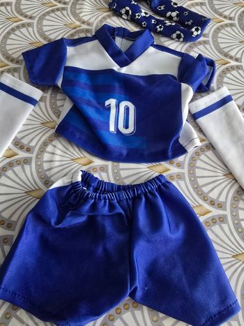 Tenus de foot pour vetement labubu 46 cm