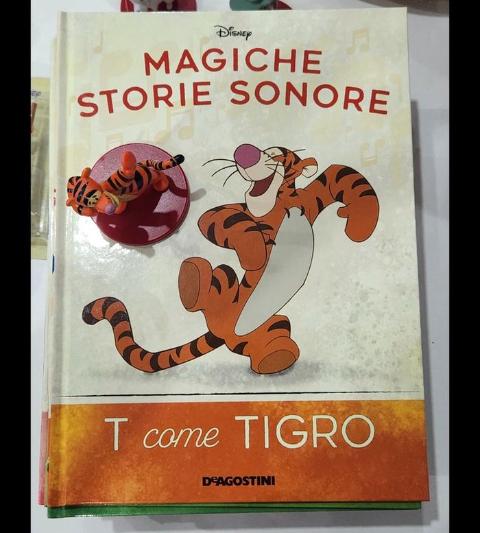 T come tigro Magiche storie sonore deagostini Audioconte magique Disney Altaya italien audio conte