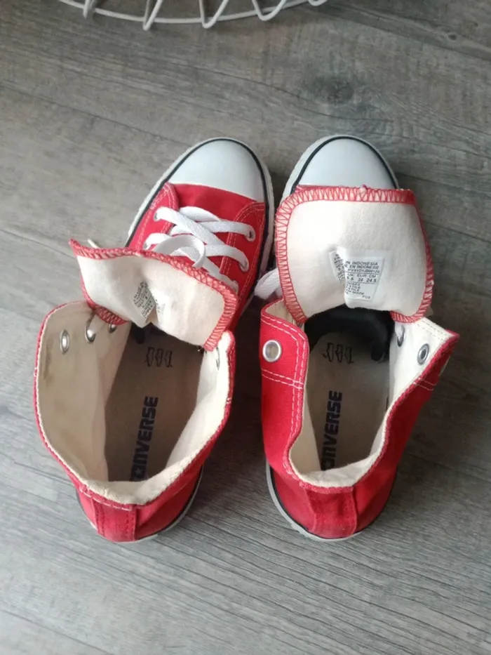 Basket en toile converse all star Chuck Taylor - photo numéro 4