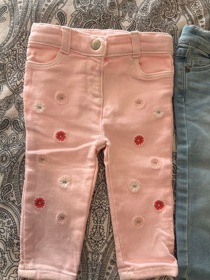 Jeans fille 6 mois orchestra et tape à l’œil - photo numéro 2