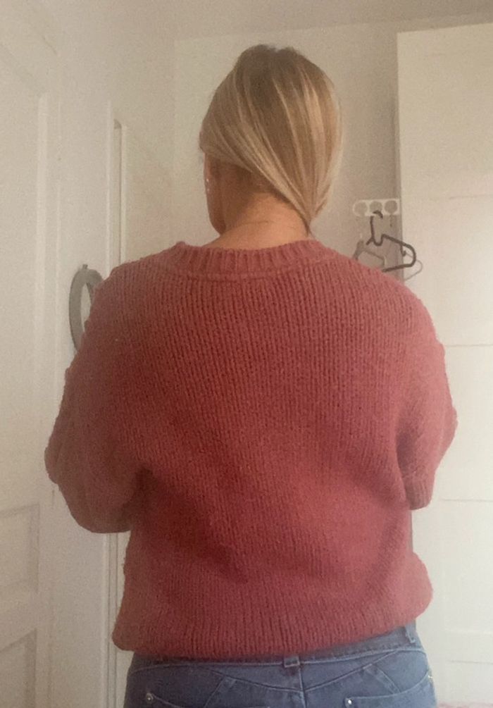 Joli pull vieux rose Camaïeu S 🌸 - photo numéro 4