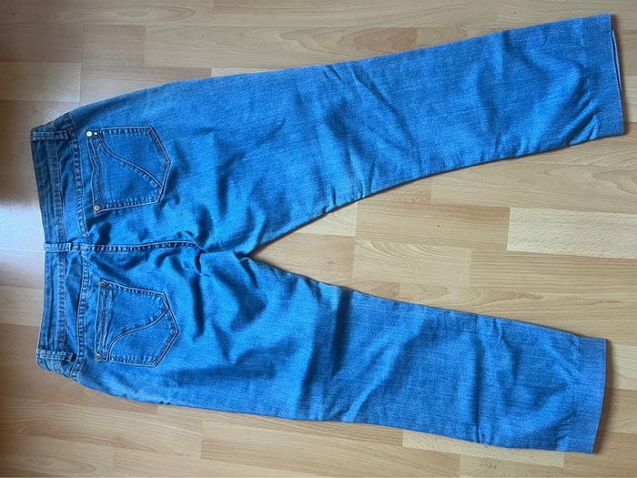 Jeans femme bleu Woman Only taille 42 - photo numéro 2