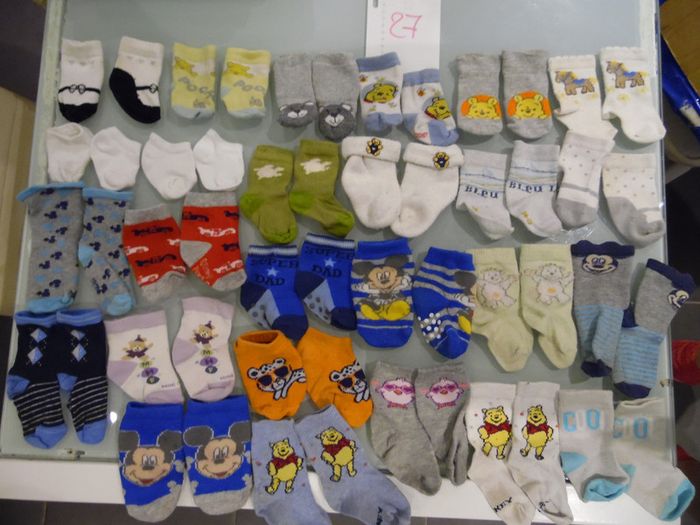 lot de 26 paires des chaussette 21 /23 - photo numéro 2