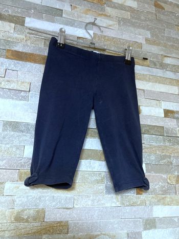 4ans leggings 3/4 okaidi marine