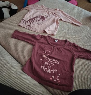 Lot de 2 tee shirt 