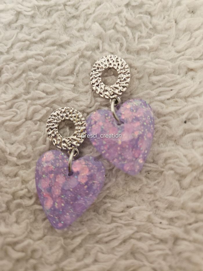 Boucle fantaisie coeur - photo numéro 7
