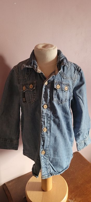 Veste manches longues en jean's 