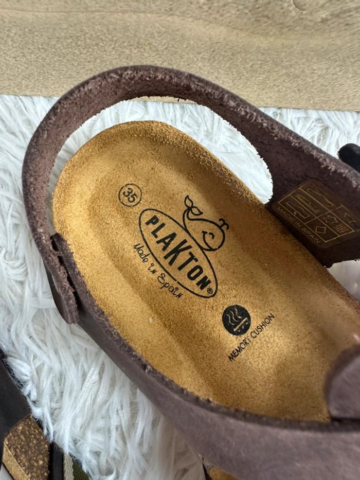 Paire de sandales Plakton taille 35 - photo numéro 3